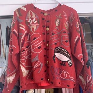 Vintage style sweater/cardigan
